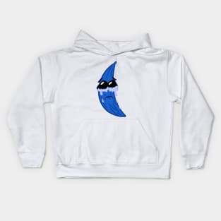 Lonely Crying Blue Banana You Hurt My Peelings Kids Hoodie